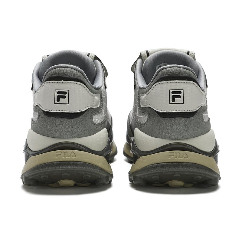 Fila KM2 Удобные Универсальные Дышащие Кроссовки с Низким Верхом Мужские кроссовки Серебристо-Зеленые F12M443115FSD