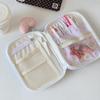 Polka Dot Print Pencil Case Ultra-thin Stationery Bag Durable Pen Bag  Students