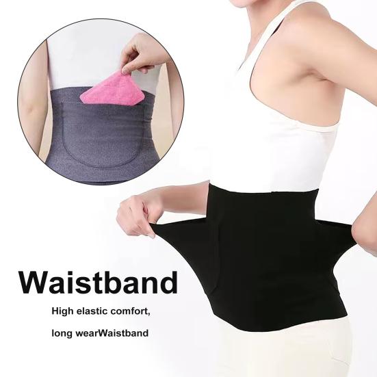 Women's Elasticity Waist Belt Postpartum Recovery Warmth Comfort Long-lasting Wear Protect Waist Belt