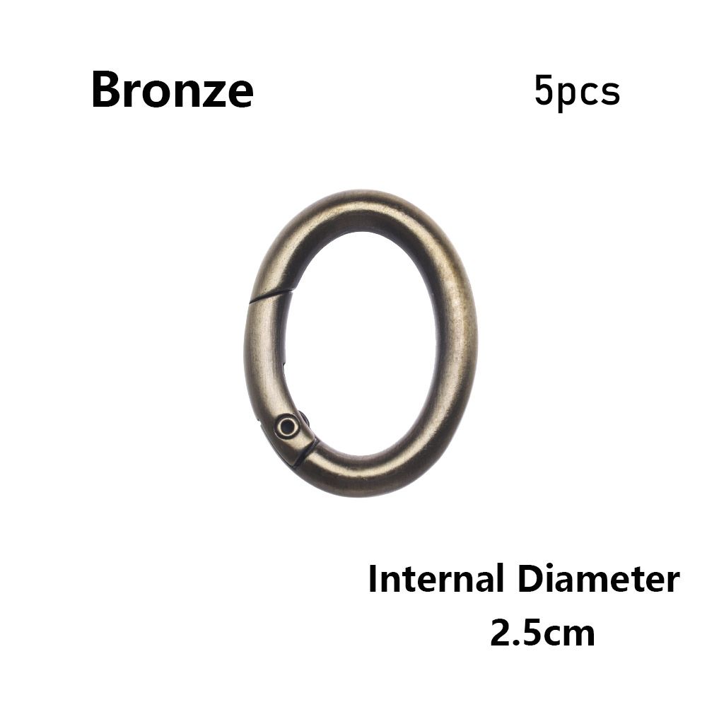 Bottle Hooks Camping Hiking Spring Oval Rings Handbags Clips Outdoor Carabiner Bag Belt Buckles