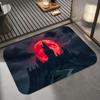 Anime D-Dracula Floor Mat Diatomite Bath Mat, Quick Dry Absorbent Non-Slip Door Mat