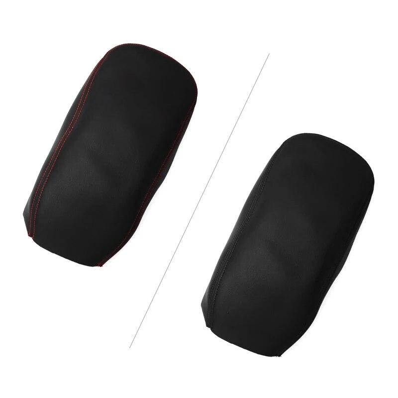 Soft Leather Armrest Cover For Chevrolet Malibu XL 2016 2017 2018 Car Center Control Armrest Box Surface Cover Trim