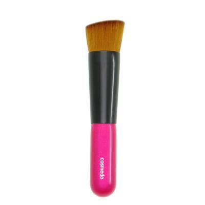 Кисть для макияжа Kumano Fude Takumi Кисть для нанесения тональной основы Cosmedo Diagonal Flat PBT Сделано в Японии Жидкая тональная основа для лица и щек (Кисть для макияжа, Кисть, Кисть,