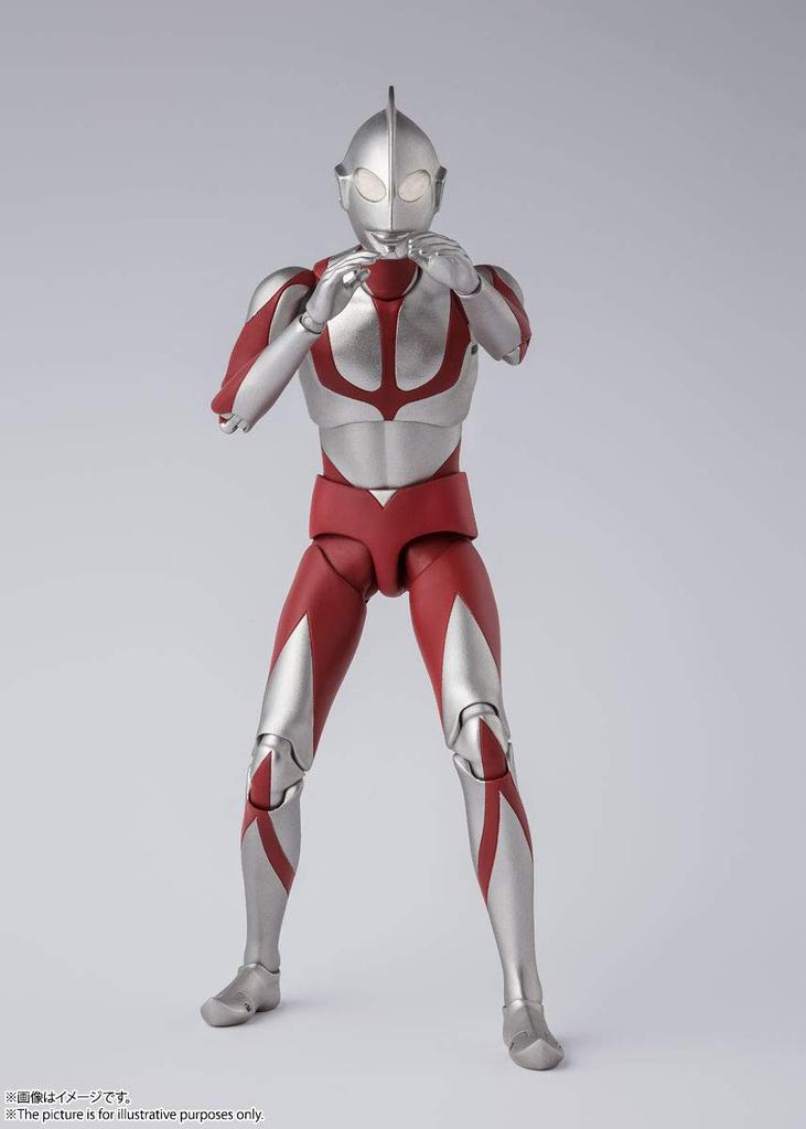 SHFiguarts Ультрамен (Шин Ультрамен) Подвижная фигурка диаметром около 150 мм, окрашенная из АБС-пластика и ПВХ BAS60867
