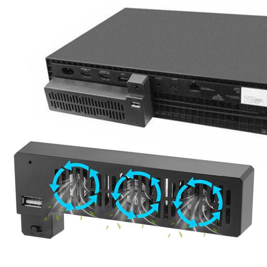 Внешний USB-кулер с 3 вентиляторами для игровой консоли Microsoft Xbox One X