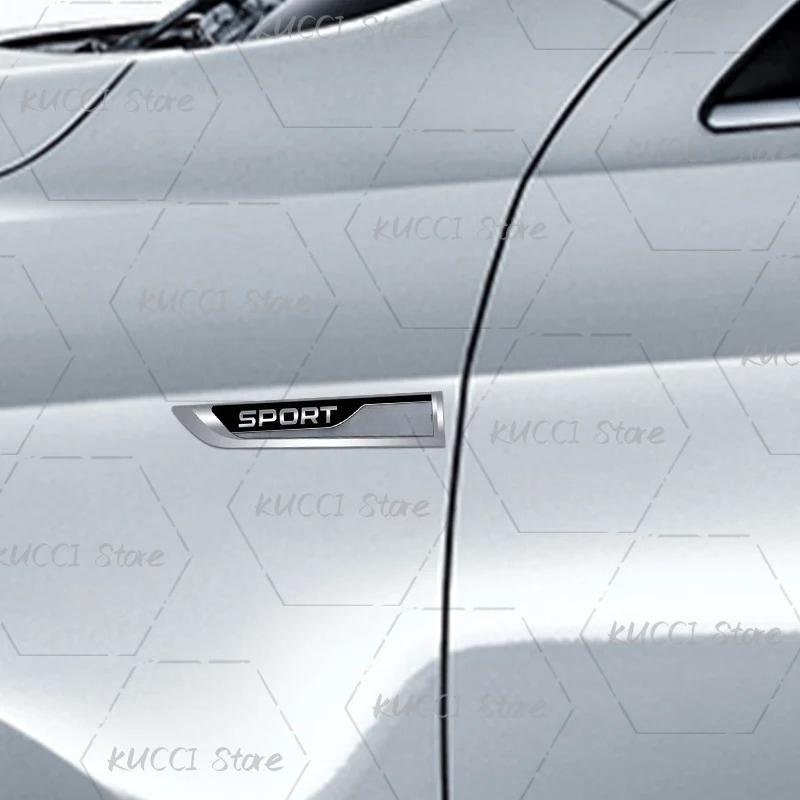 3D Car Sticker Sport Line Logo Metal Emblem Badge Decals