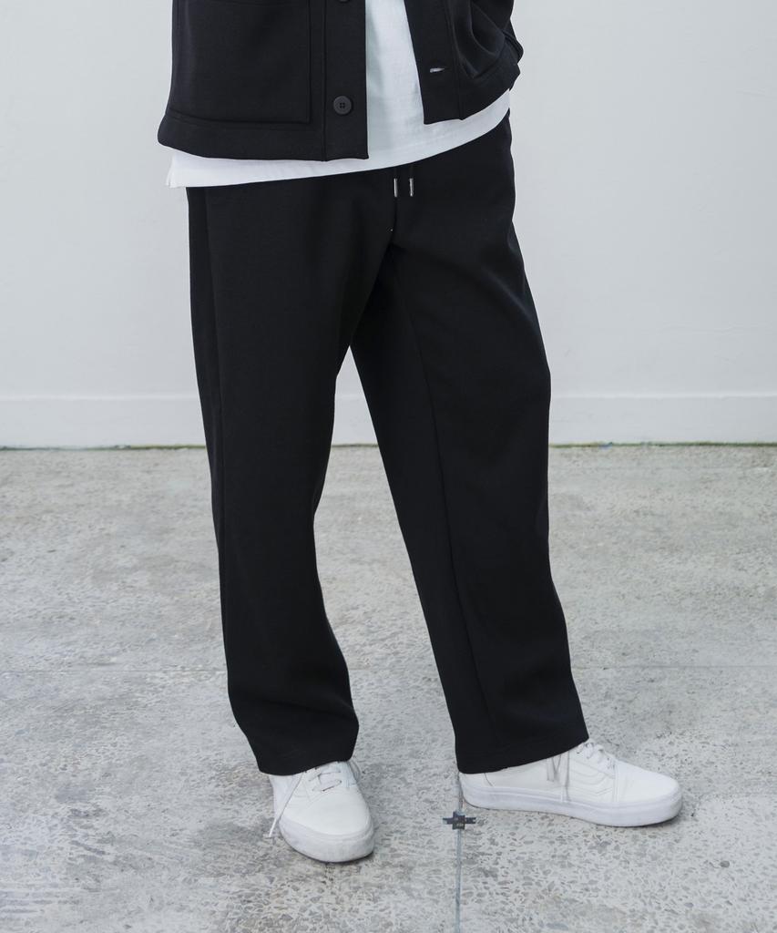 LOITER LOITER [Lounge Set-Up]19℃ W1R1 Pants / Black