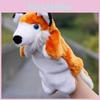 Hand Animal Puppet Plush Fox Crow Kindergarten Storytelling Parentchild Toy