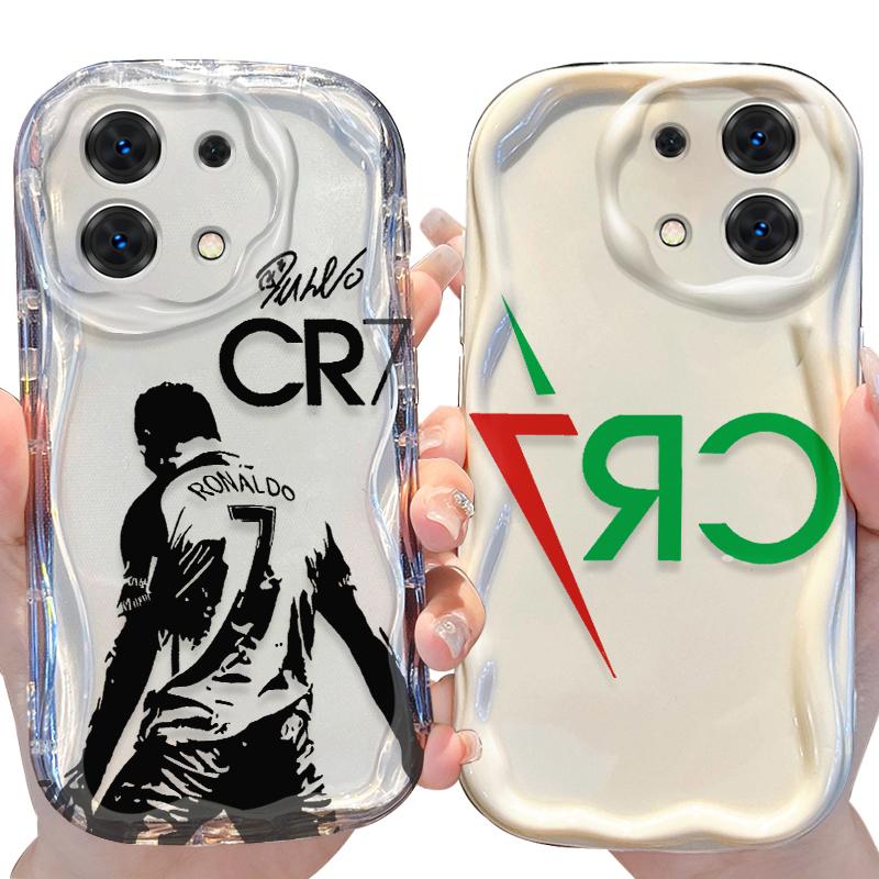 Чехол CR7 для Xiaomi Redmi Note 14 13 12 11 10 Pro Plus 5G 9 14C 13C 4G 12C 10C 10S A2 A1 Ударопрочный Мягкий Чехол из Жидкого Силикона