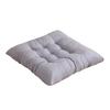 Seat Cushion with High Elasticity Thick Filling Anti-Slip Design Square Solid Color Style Chair Cushion Autumn Winter Chair Pad