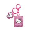 Sun Art Hello Kitty Gal Series Mini Mirror Pink Charm, (SAN-0071-PK)