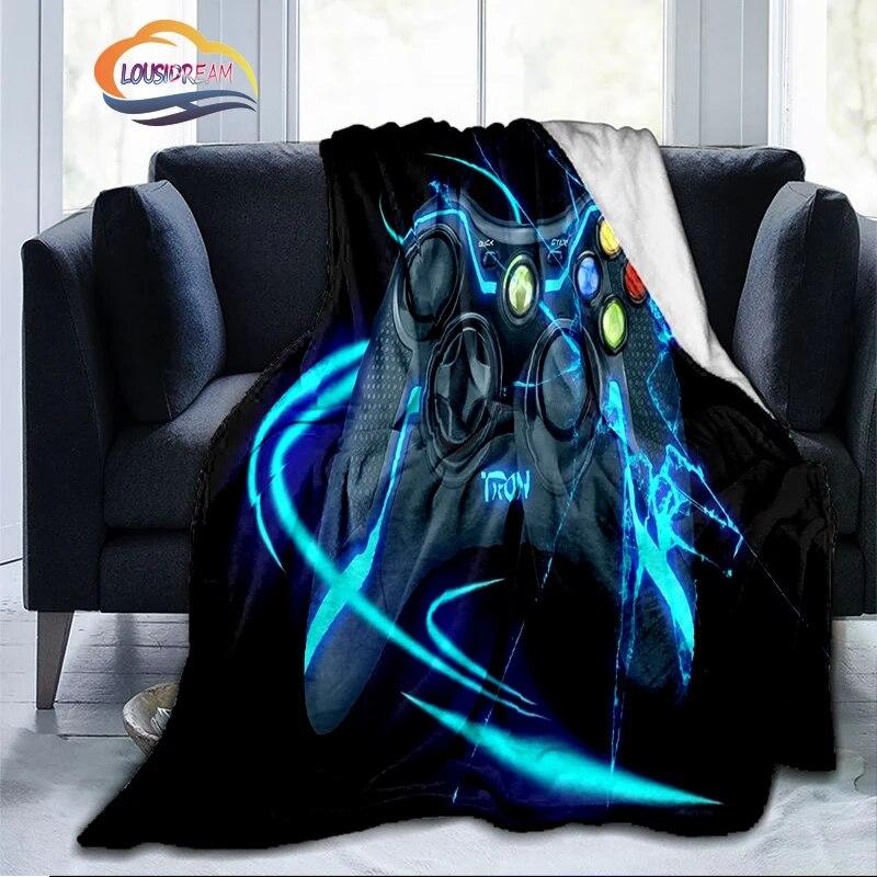 Игровое одеяло, игра, ручка видеоконтроллера закончена и начинается «Четыре сезона универсальных»