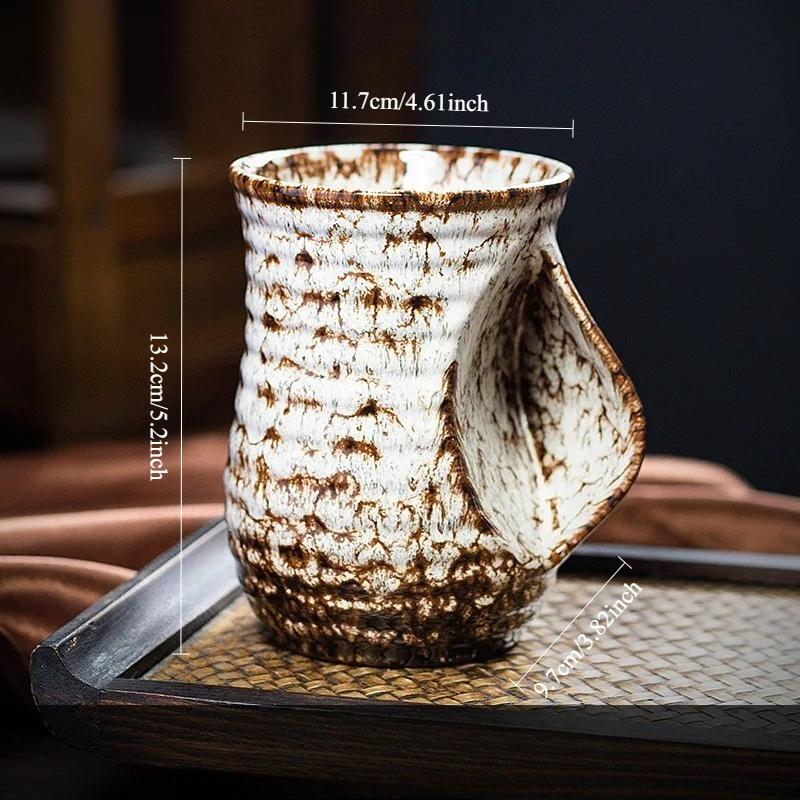 Керамическая печь Чашка Кофейная чашка Креативная кружка-грелка для рук Большая чашка для воды Паровой кувшин отChin