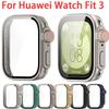 Закаленное Стекло Чехол Для Huawei Watch Fit 3 Защитная Крышка Экрана Аксессуары Для Huawei Watch Fit3 Сменная Защитная Оболочка