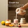 New Electric Fresh Juicer 10 Blades Powerful Crushed Ice Wireless Mini Portable Blender Bottle Juice Extractors Smoothie Mixer