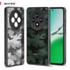 Противоударный чехол OPPO Reno 12F/F27 с камуфляжем и ремешком