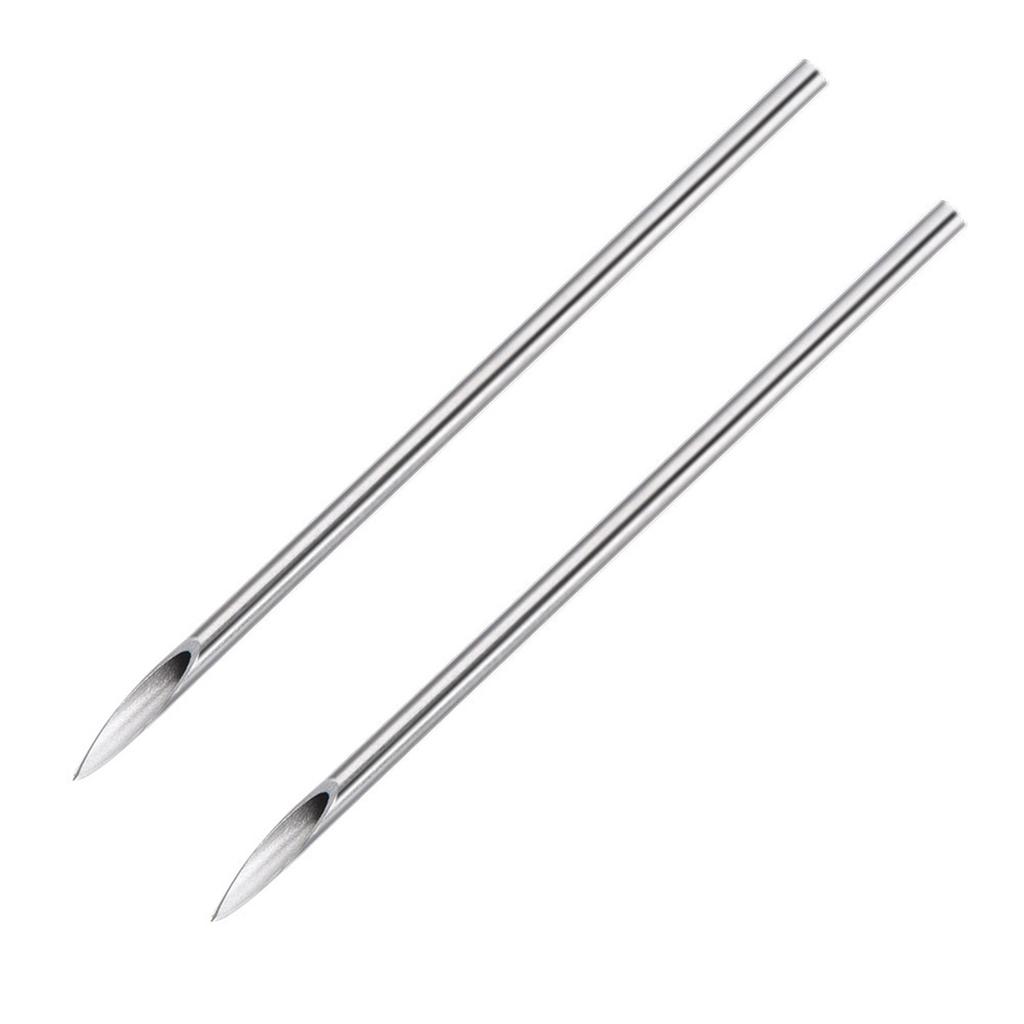 6 Types 100PCS Piercing Needles Sterile Disposable Tattoo Piercing Needles for Nose Ear Lip