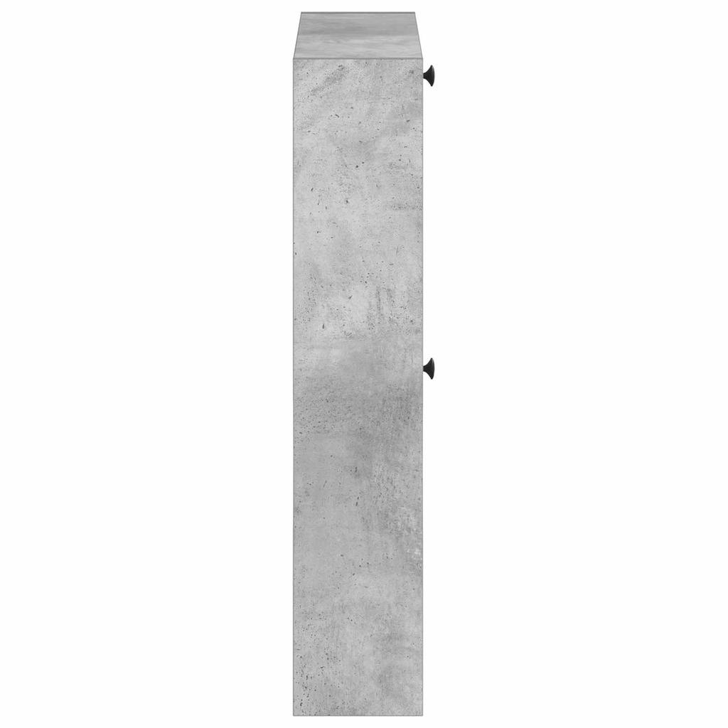 Wall Mounted Shoe Cabinet BREDA 71 x 17 x 86 cm Particleboard