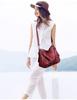 Genuine Leather Large Capacity Women's Handbag – Soft Sheepskin Single Shoulder Crossbody for Middle-Aged & Elderly Ladies