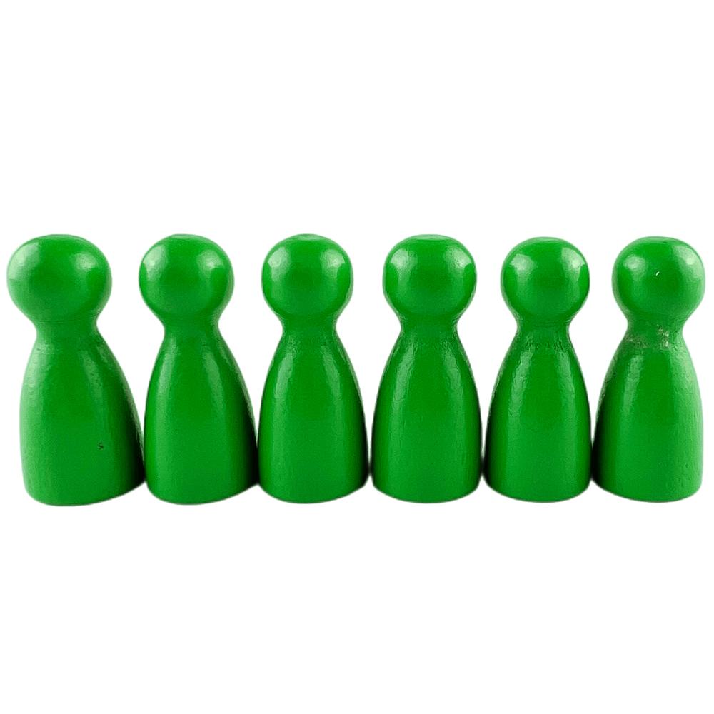 12 цветных деревянных пешек для настольных игр для шахматной игры