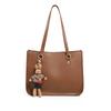 Bag Women'S Bag Large Capacity Fashionable High-End Texture Foreign Leather Shoulder Tote Bag Trendy Bag