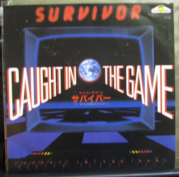 7-дюймовая пластинка SURVIVOR Caught In The Game Slander 7Y0051 SCOTTI BROS 1983 Япония Рок Б/у