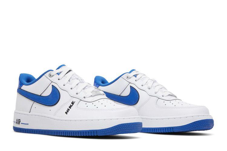Nike Air Force 1 Low LV8 White Game Royal (GS)