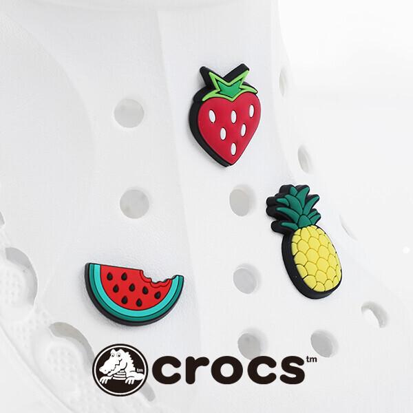 Crocs Фруктовый набор из 3 гиббитсов