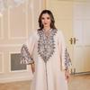 Embroidered Women's Abaya Gown - Dubai Style
