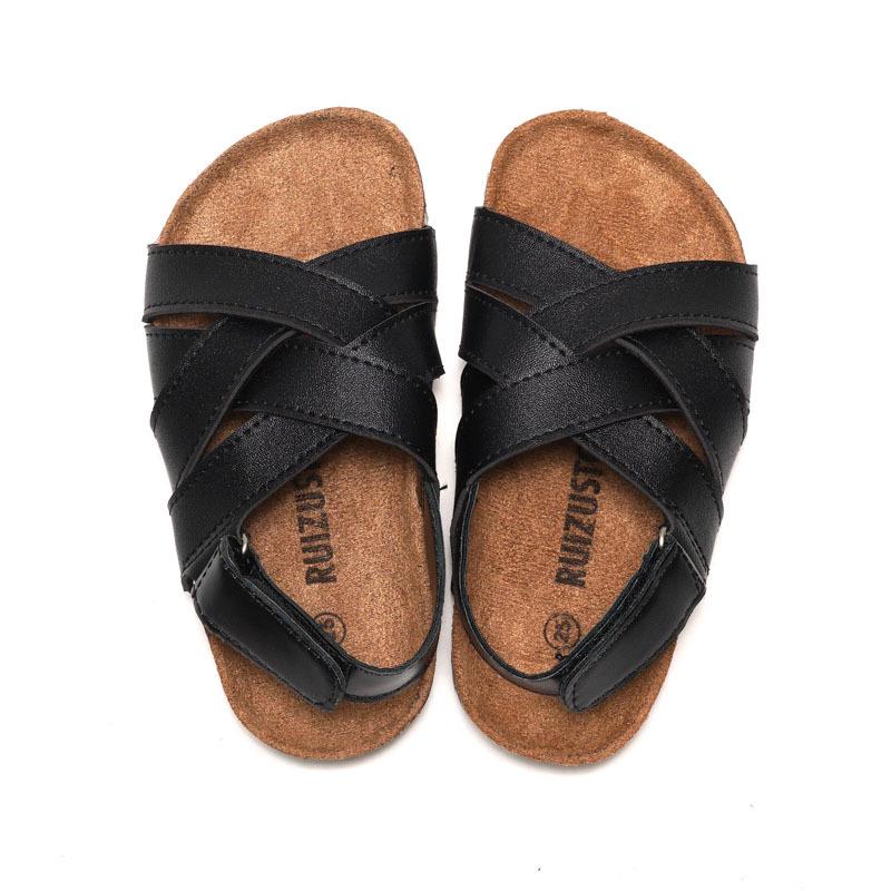Сандалии Ruizu Kids' Cork - модные шлепанцы для мальчиков и девочек на весну/лето для пляжа