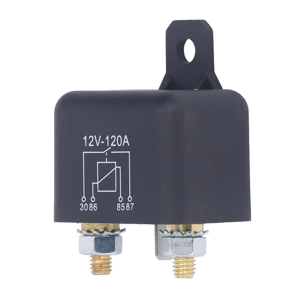 Автомобильное стартерное реле 2,4 Вт 120 А 4-контактное нормально разомкнутый контакт латунная катушка высокая пусковая мощность автомобильное реле