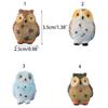 Moss Terrarium Decor Cute Owls Animal Resin Miniatures Figurine Craft Bonsai Pots Home Fairy Garden Ornament Decoration 1PCS