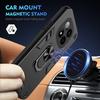 Military Armor Shockproof Case For Xiaomi Redmi Note 14 Pro Plus Note 14 Pro+ 5G Protective Cover Ring Stand Holder Fundas Coque