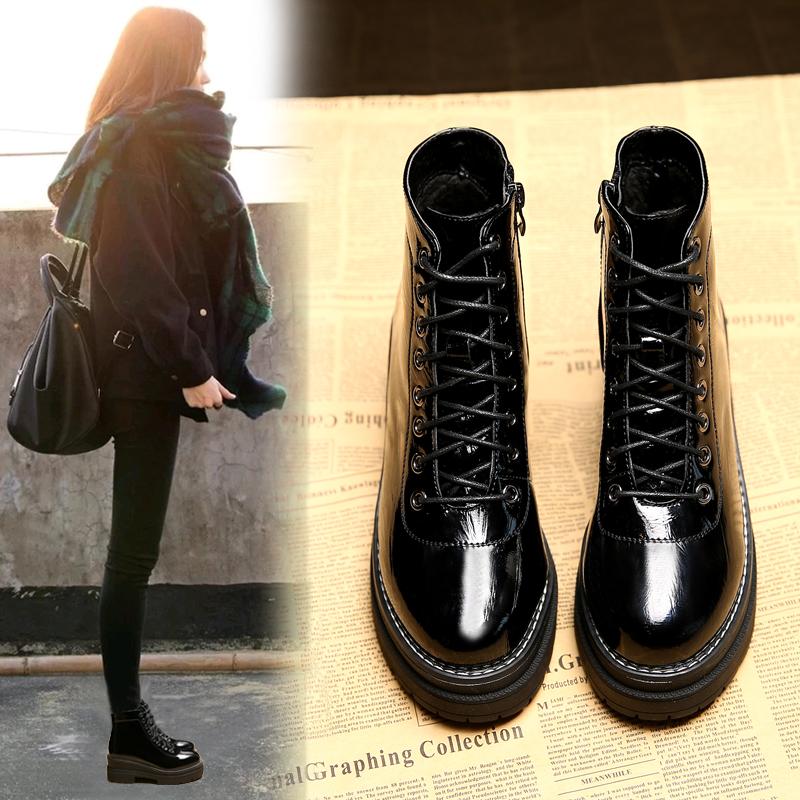 Size 35-40 2024 New Ankle Women's Chelsea Boots Spring Cool New Rain Shoes Woman Winter High Heels Female Platform Fur Boot99