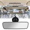 Rear View Mirror Suction Cup Rearview Mirror Wide Angle Rear View Mirror for Cars Vehicles SUVs