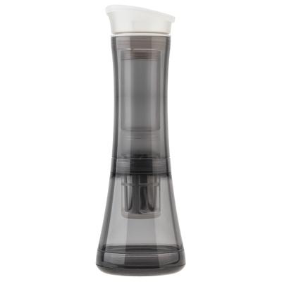 Стеклянный кофейник большой вместимости для колд брю и кофе, приготовленного вручную, со съемным фильтром для домашнего использования, легко моется