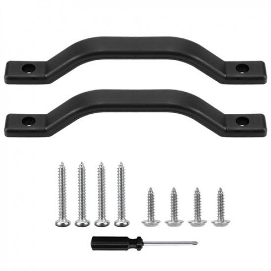 NEW 2Pcs RV Grab Handle Black Plastic Handles Replacement For Campers UTV
