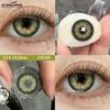 Eyeshare Цветные контактные линзы Зеленые комфортные цветные контактные линзы Синие модные цветные контактные линзы Серые натуральные мягкие линзы для глаз 1 пара