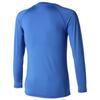 FINTA Soccer/Futsal Stretch Long Sleeve Cool Neck Undershirt FT5997 (2100) Blue, Size L