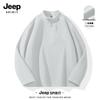 JEEP SPIRIT Men's Fleece-Lined Stand-Collar Sweatshirt