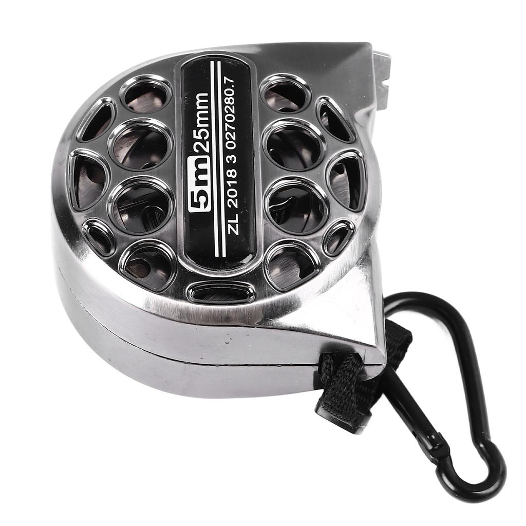 Stainless Steel Measuring Tape Hollow Design Double Sided Scale Retractable Metric Ruler for