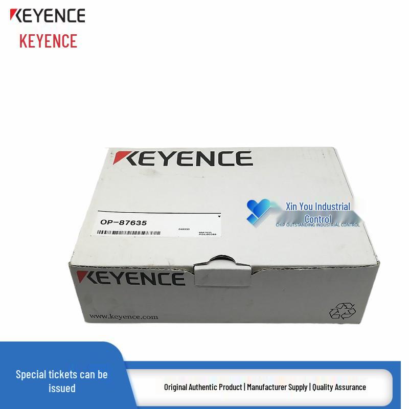KEYENCE OP-87635 10M M12 Straight Connector Cable (LR Series)