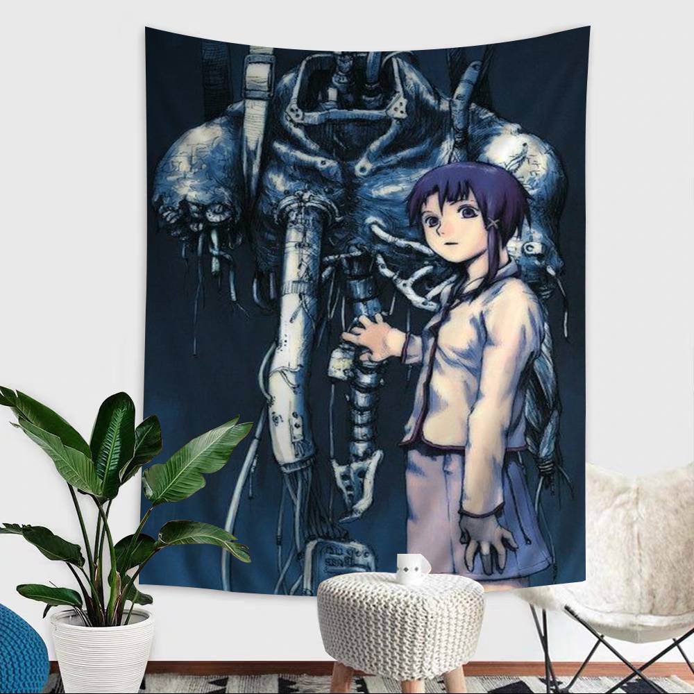 Japanese Serial Experiments Lain Hanging Bohemian Tapestry Wall Hanging Bohemian Wall Tapestries Mandala Wall Hanging Home Decor
