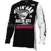 Men Women Cycling Jersey Long Sleeve Quick Dry Breathable Sport T-Shirt Loose Fit Mountain Bike Trail Riding