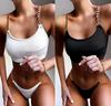 Fashion Women Sexy Wide Straps Padded Bandeau Bikini Set Swimming Bathing Suit Swimsuit