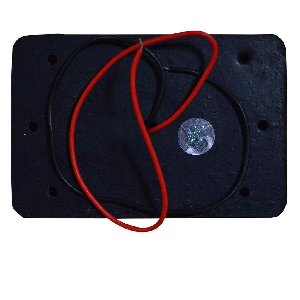 Pair of Position Marker Lamps with Bulbs – Stalk Side Marker Light – Blue 24V– Compatible with Truck, Trailer & Buses