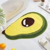 Little Fresh Fruit Special Imitation Cashmere Carpet Warm Machine Washable Bathroom Door Carpet Porch Mat Home Decor
