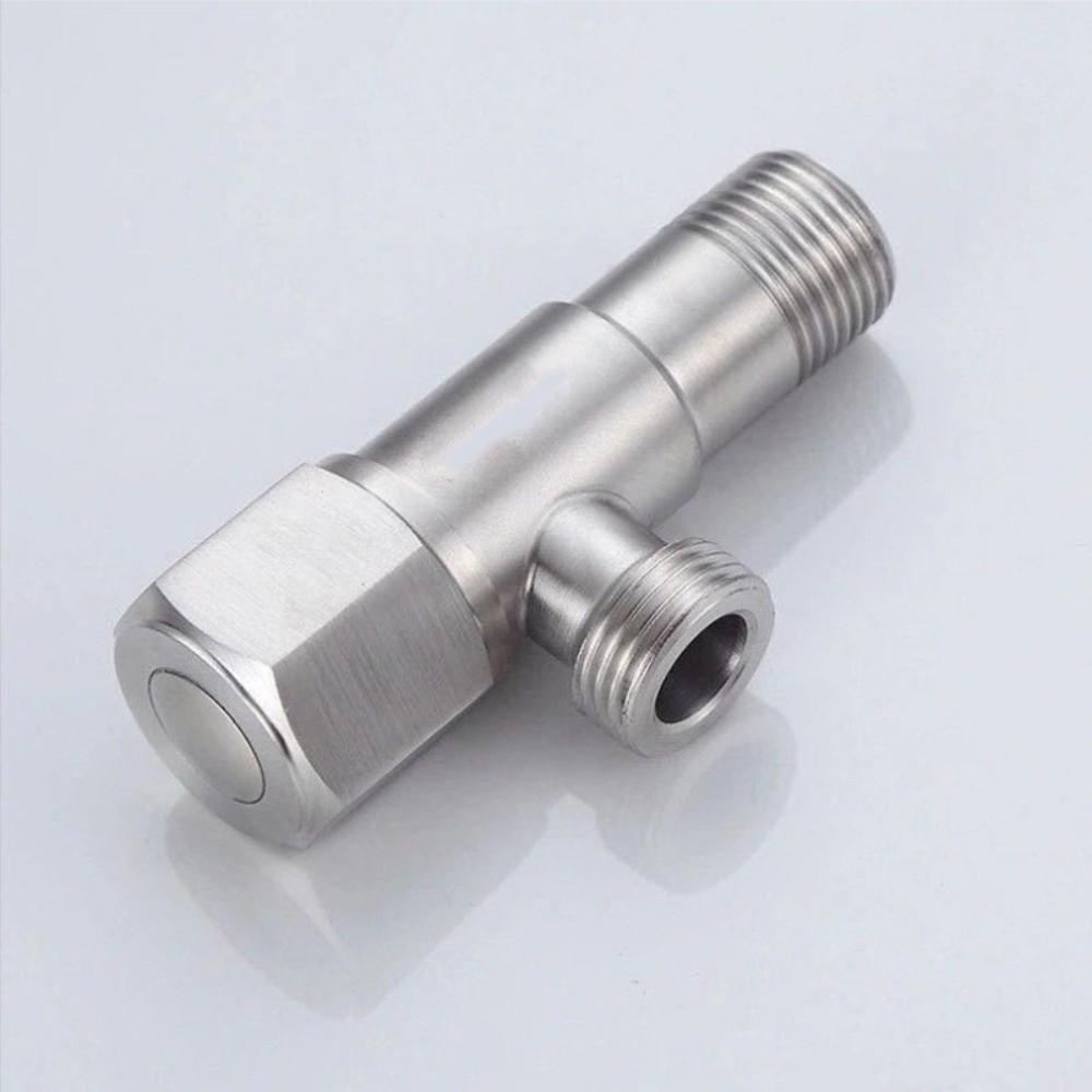 Quarter Turn Toilet Water Stop Valve Rust Proof Triangular Valve New Hot Cold Angle Valve Bathroom