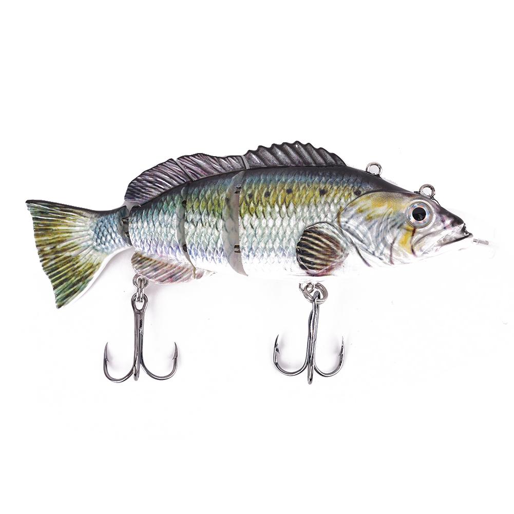 Роботизированная рыболовная приманка воблер электронная многосекционная умная автоматическая жесткая приманка для плавания искусственный джиг воблеры крэнкбейт для рыбалки