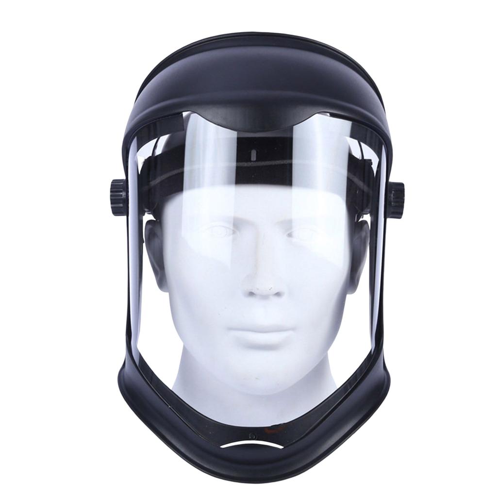 Professional Face Shield Anti-Fog Protective Mask for Cooking Grinding High Definition Clear Visor Dustproof Guard Gear